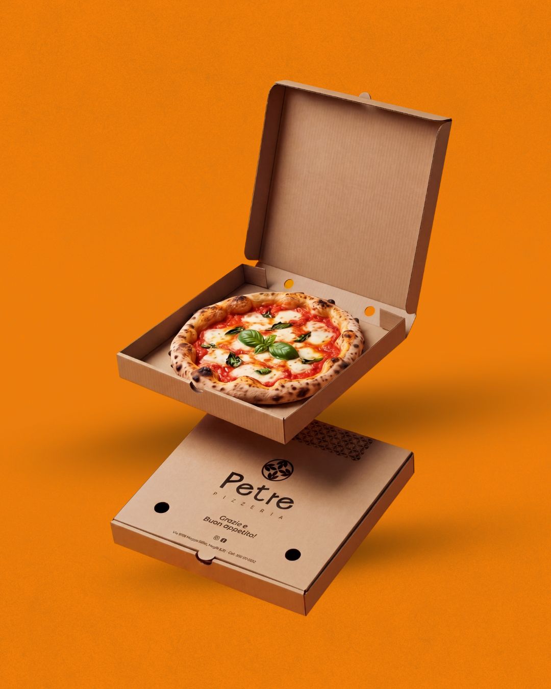 Pizza box Petre Pizzeria